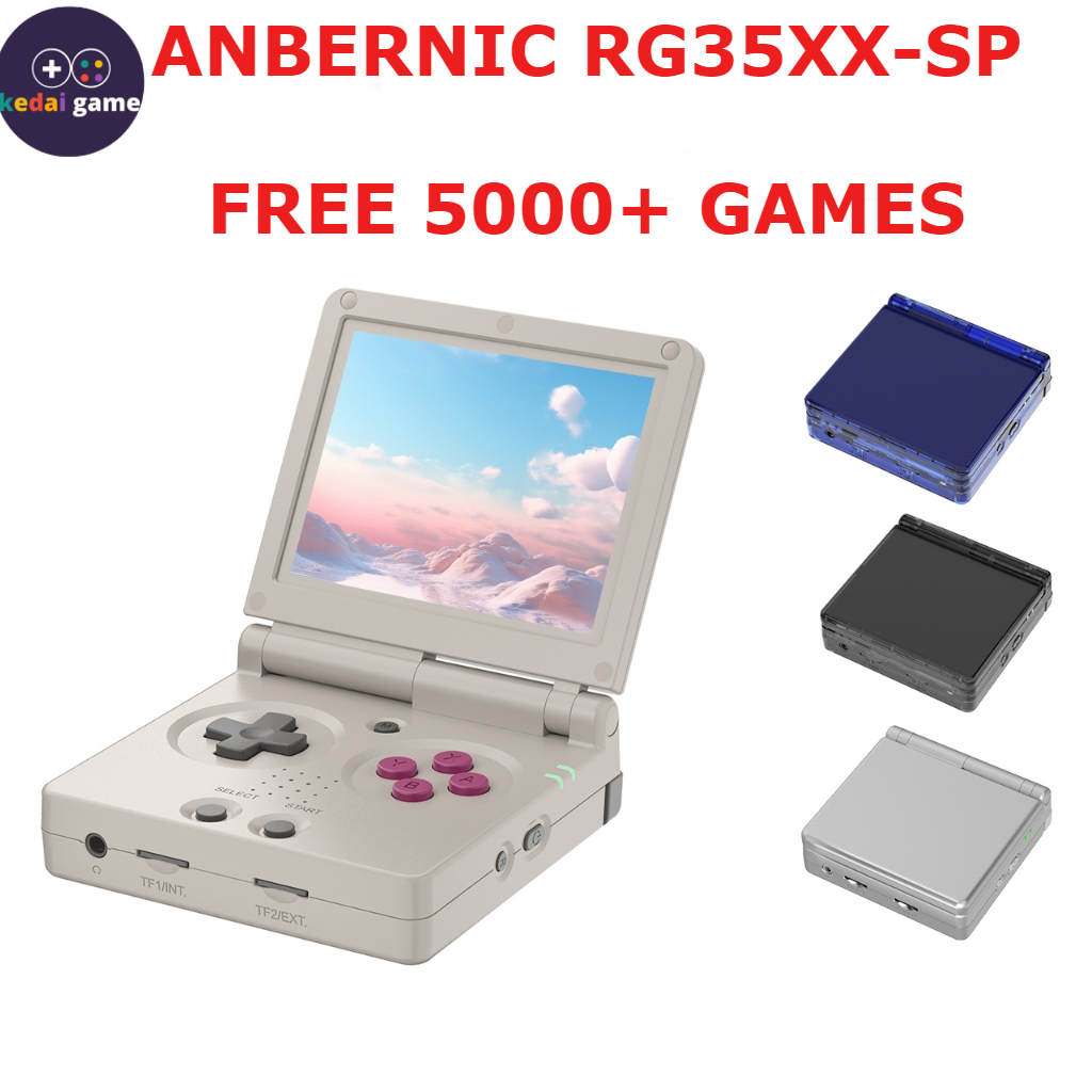 Cheapest Anbernic RG35XXSP Retro PSP Gameboy Handheld Console HDMI ...