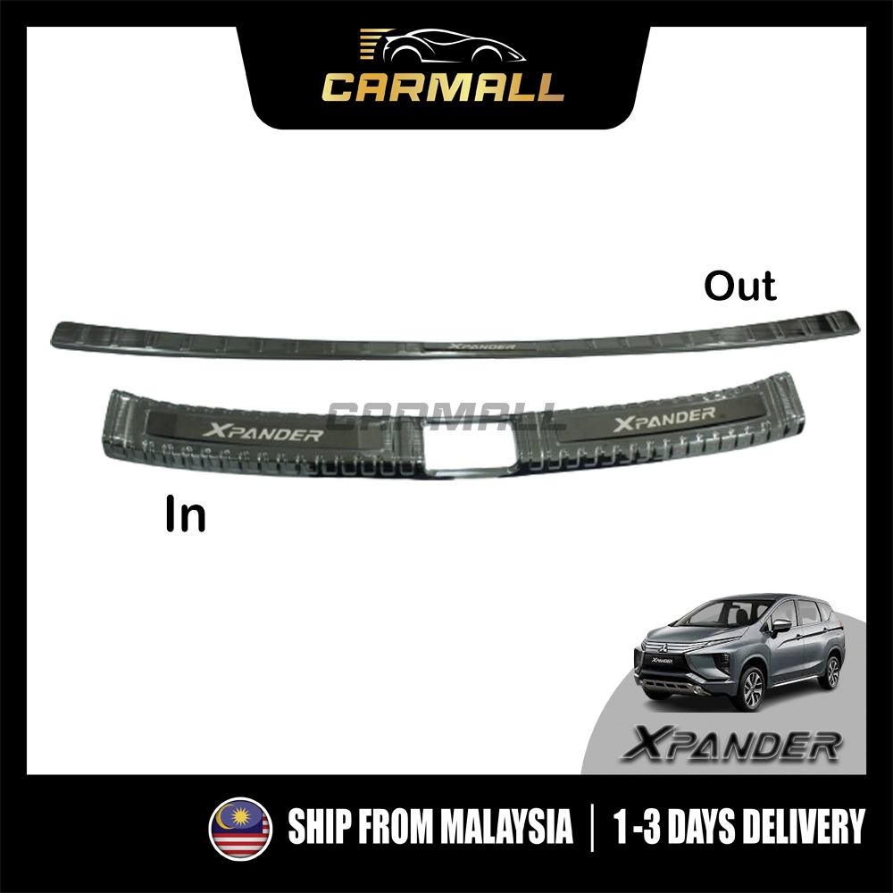 Mitsubishi Xpander NC 2020-2024 Rear Bumper Protector - Out Or In Rear ...