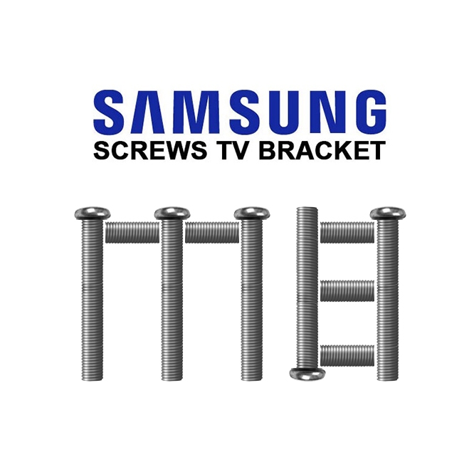 [4PCS] M8 TV SCREW for SAMSUNG TV Bracket Wall Mount Holes (No Bracket ...