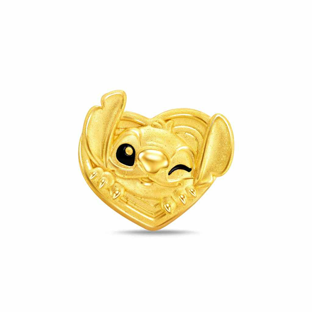 CHOW TAI FOOK DISNEY Classic 999 Pure Gold Charm -Stitch R34054 ...