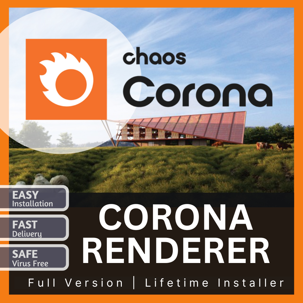 Corona Renderer v12 for 3DS MAX 2024 | EASY INSTALL SOFTWARE | LIFETIME ...