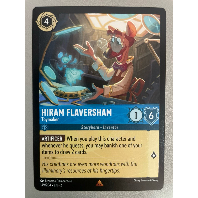 lorcana floodborn rare cards Lorcana - Floodborn - #13/204 - Mickey Mouse - Friendly Face
