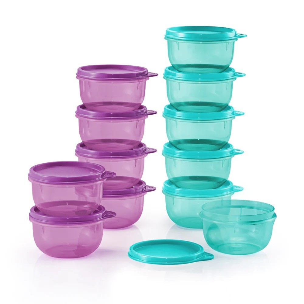 Tupperware Mini Bowl 230ml/ Telur Bunga/ Bekas Makanan/ Small Container ...