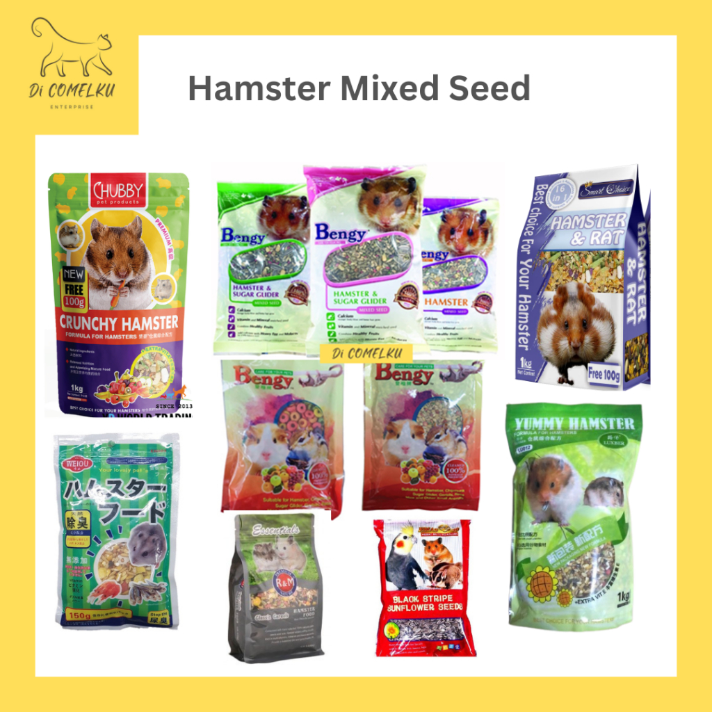 Hamster Food Snack Kuaci Sunflower Seed Sugar Glider Bengy Smart Choice ...