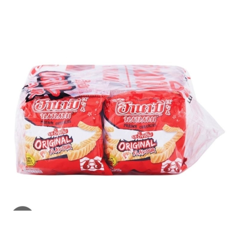 🇹🇭 Prawn Cracker Original Flavor (HaNaMi Brand)13g*1pack*12pcs | Shopee ...