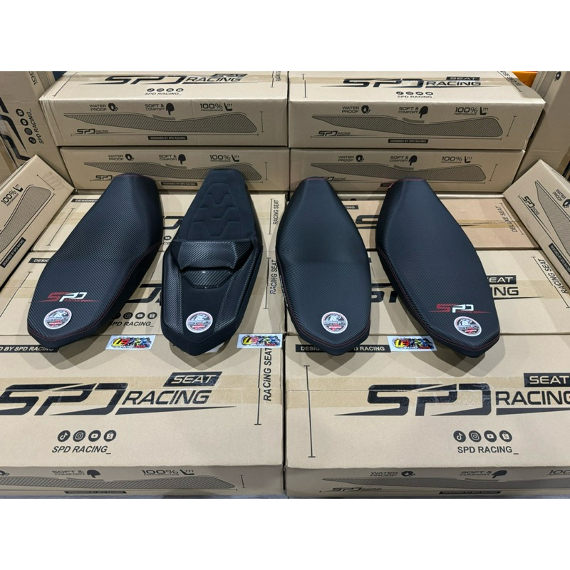 Seat SPD Racing Terbaru 2024 Cabon Curve & Flat Span Padu Honda RS150 ...