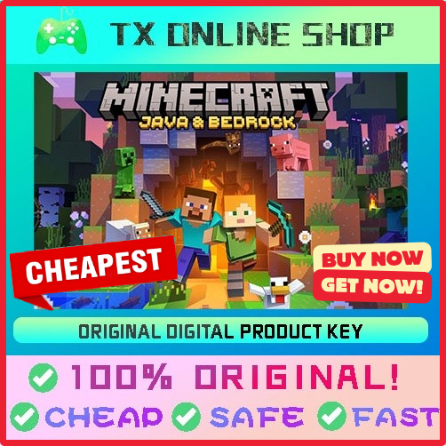 🔥Minecraft Java+Bedrock Edition PC/Xbox WIN 7+10+11 CHEAPEST 100% ...