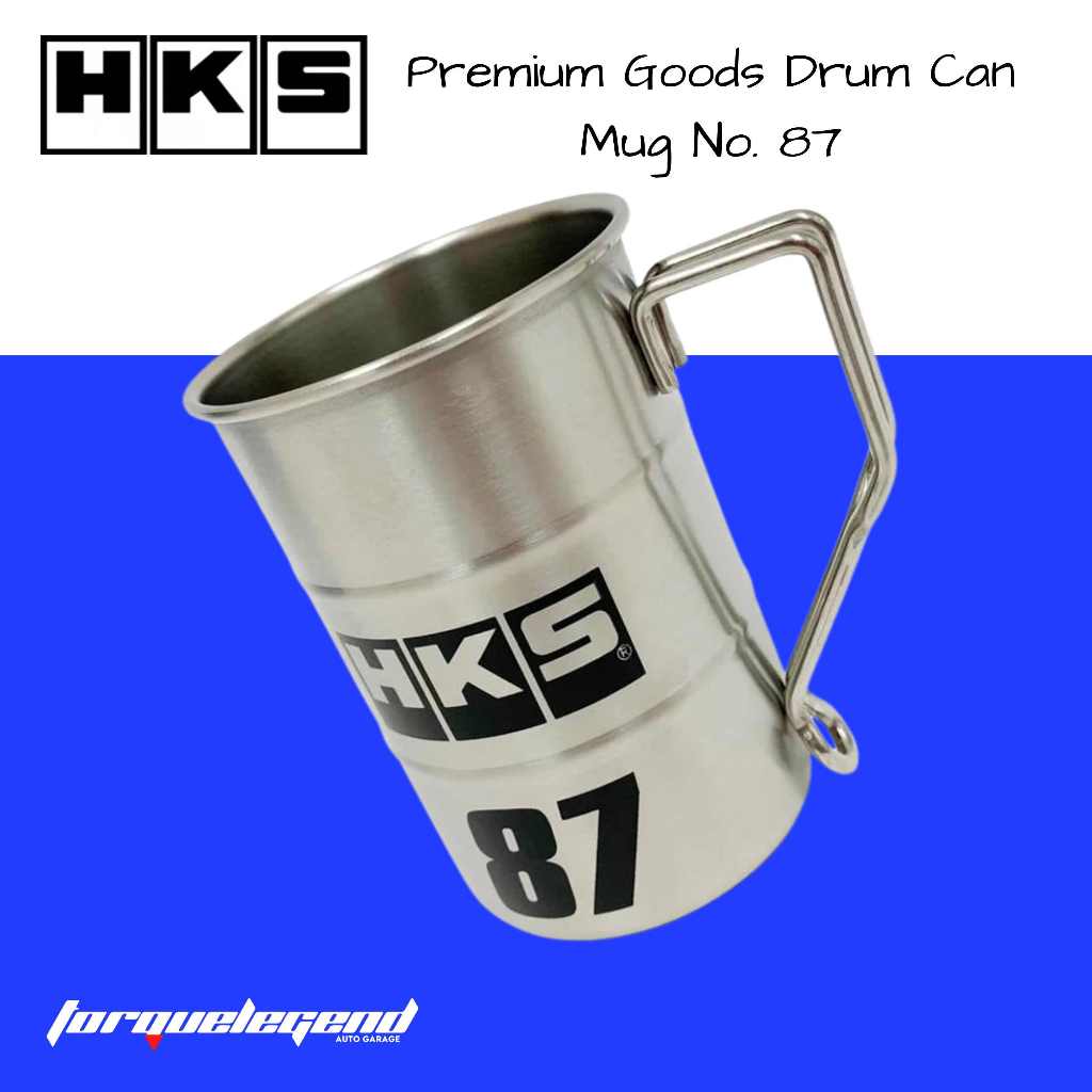 HKS Premium Goods Drum Can Mug No. 87 Fully imported and Made in Japan ...