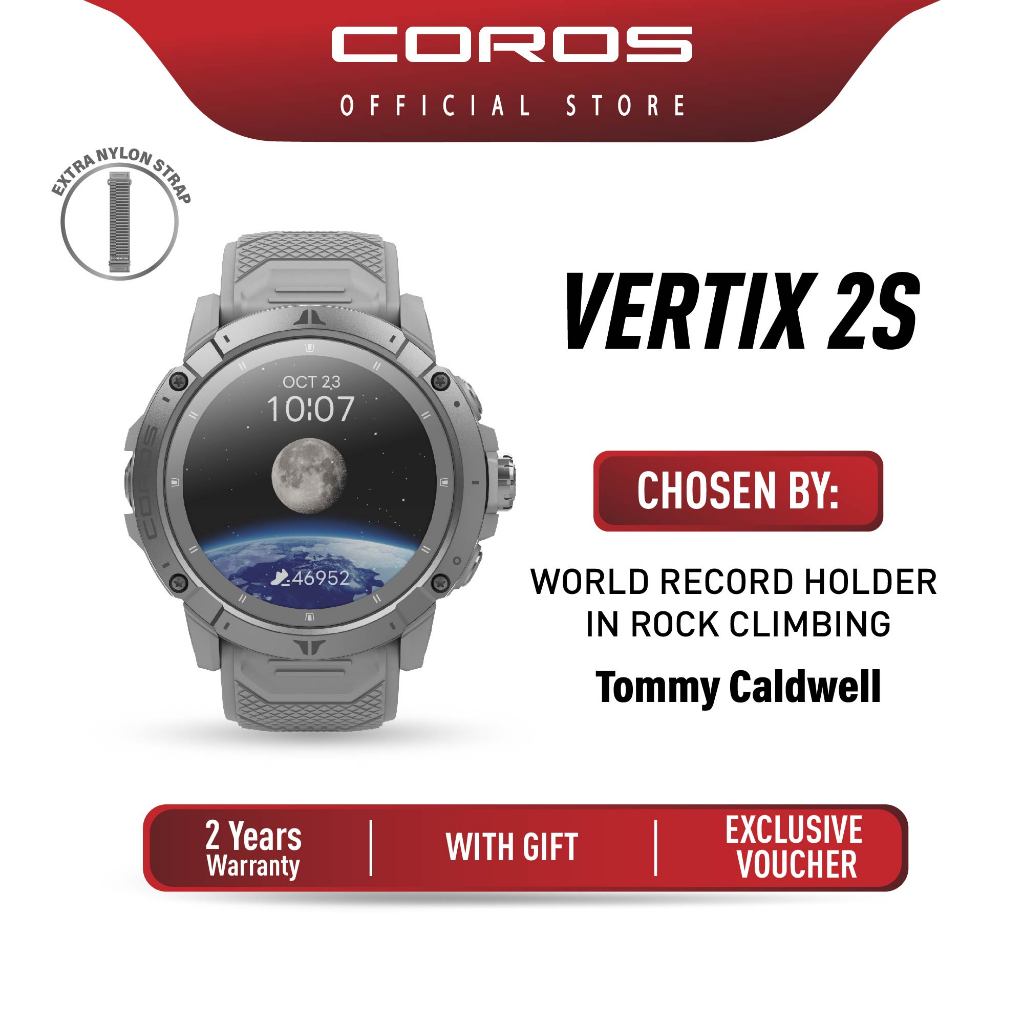 Orologio GPS COROS VERTIX 2S Adventure - Batteria 40 Giorni, Mappe Offline, Monitor Cardio, Per Arrampicata E Sport - Foto 9