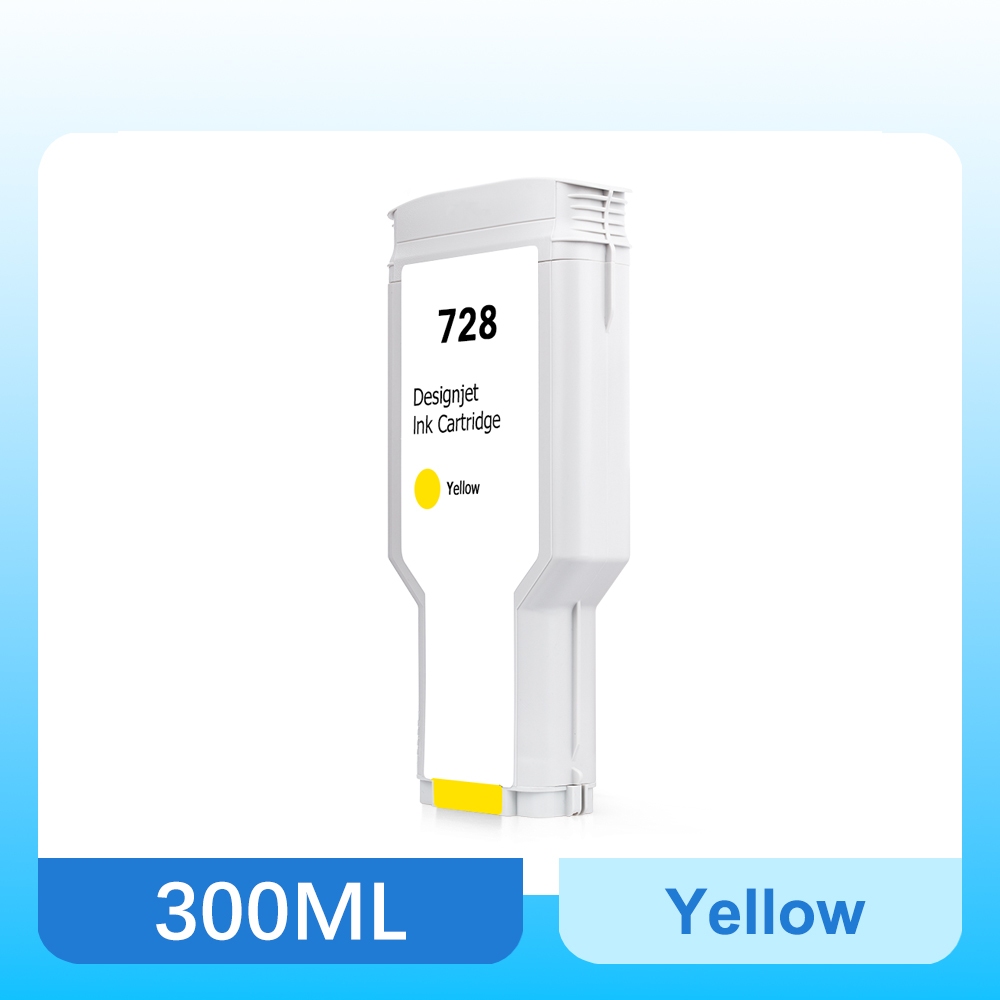 HP 728 Ink Cartridge 300ML With Full Ink HP728 For HP DesignJet T730 ...