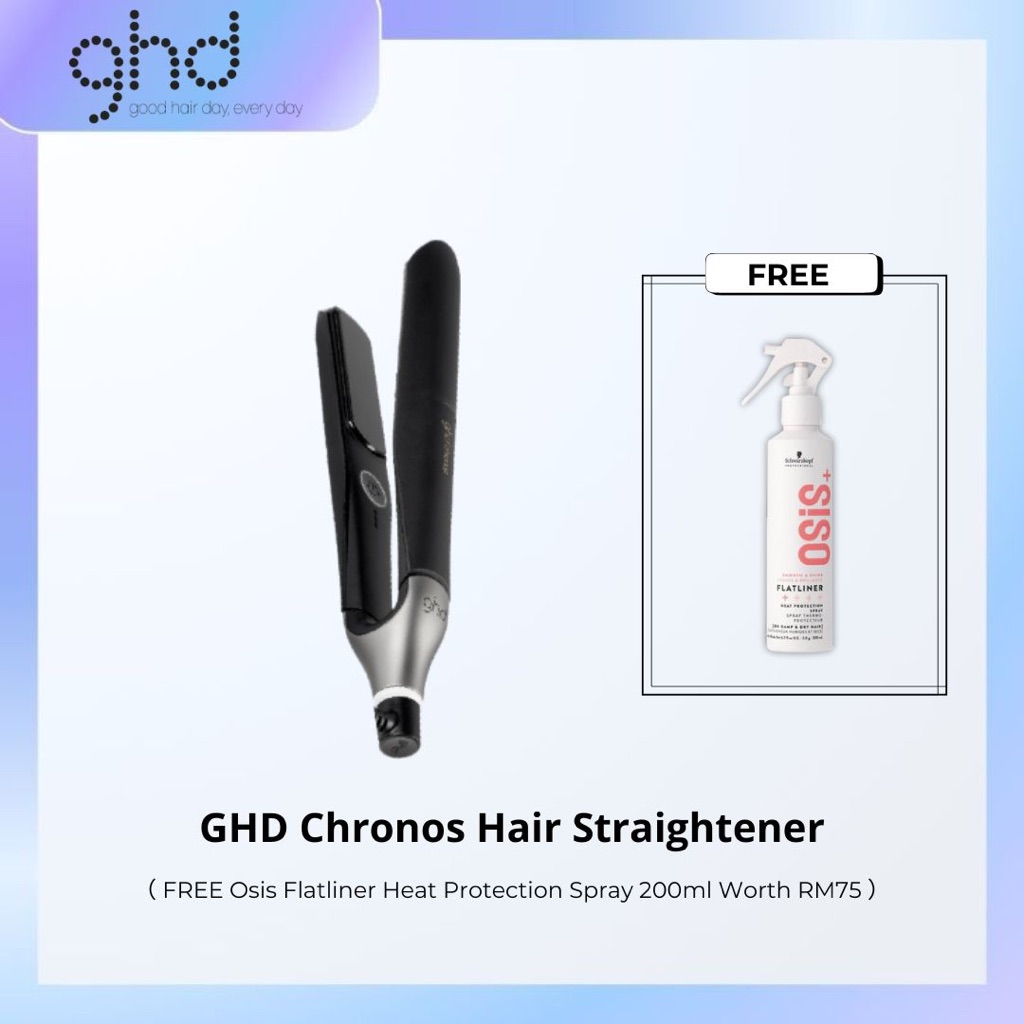 GHD Chronos New Hair Straightener ( 3 Years Warranty ) Shopee Malaysia