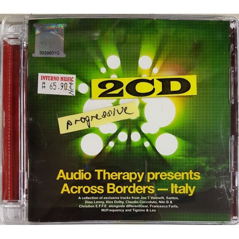Audio Therapy Presents - Across Borders-Italy 2CD | Shopee Malaysia