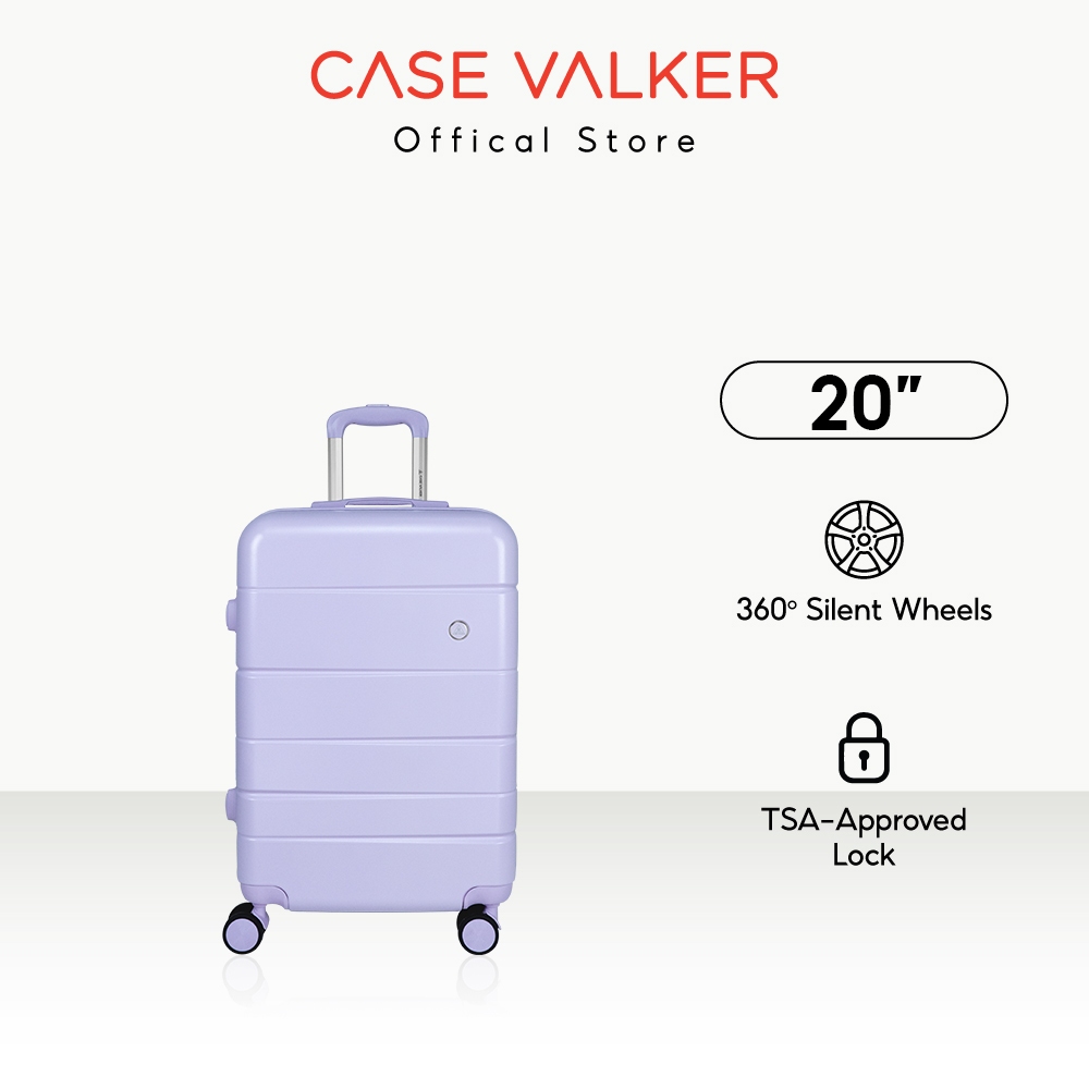 Case Valker Anna PC + ABS Hard Case Suitcase Luggage TSA Lock (20