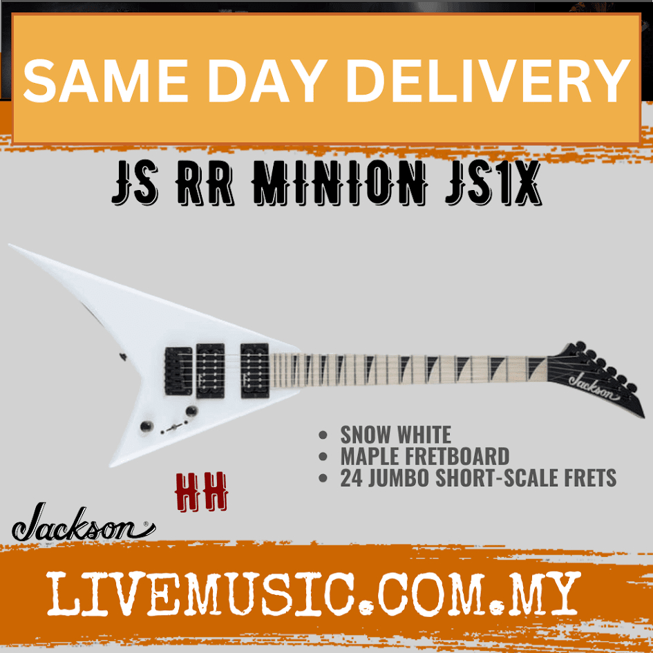 Jackson JS1X JS Series RR Minion Electric Guitar, Maple Fretboard ...