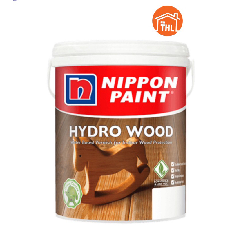 FREE SHIPPING !!! Nippon Hydro Wood Clear Varnish Matt 1L / 5L water