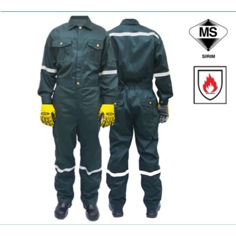 Vulcan fire retardant coverall Shopee Malaysia