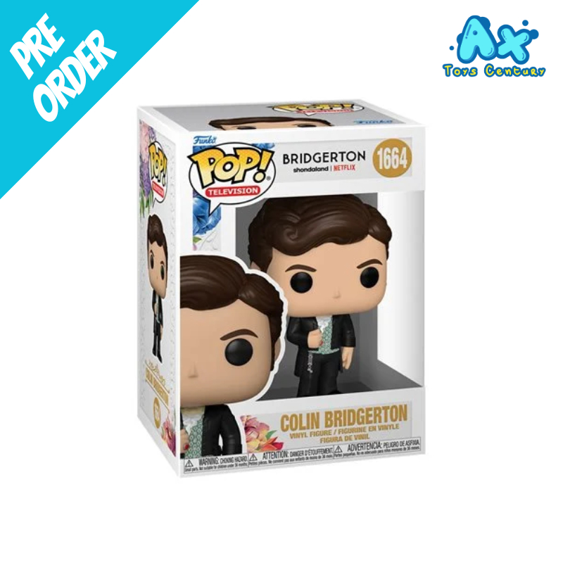 Funko Pop! Bridgerton - Colin Bridgerton - Figurine En Vinyle ~9,5 Cm - Cadeau Collection Série Netflix - 4