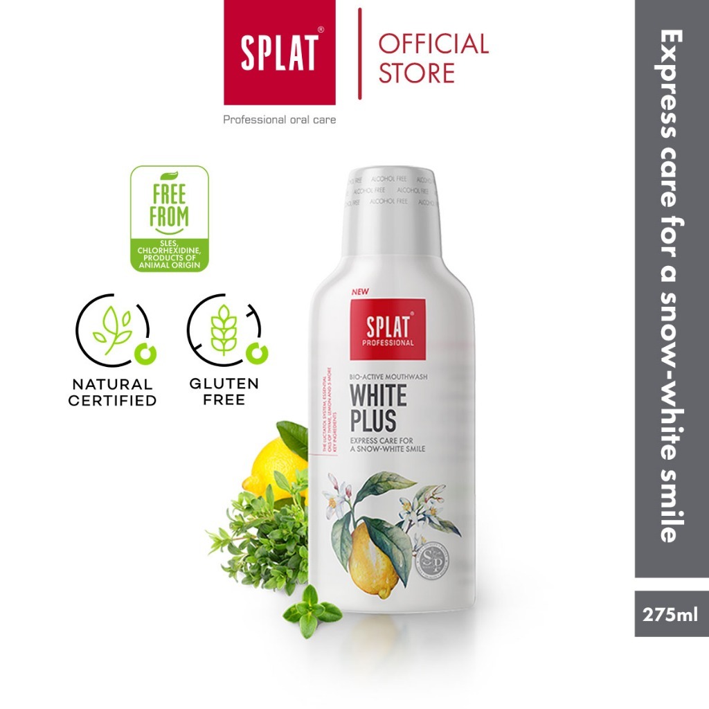 SPLAT Professional Series White Plus Mouthwash 275ml | Shopee Malaysia