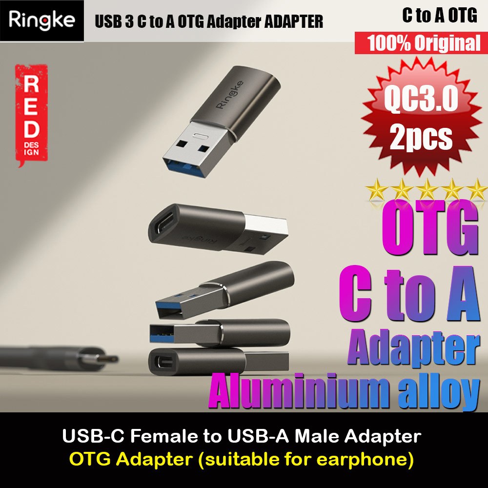 Ringke USB 3 C to USB A Type C Female to USB A Male OTG Adapter ...