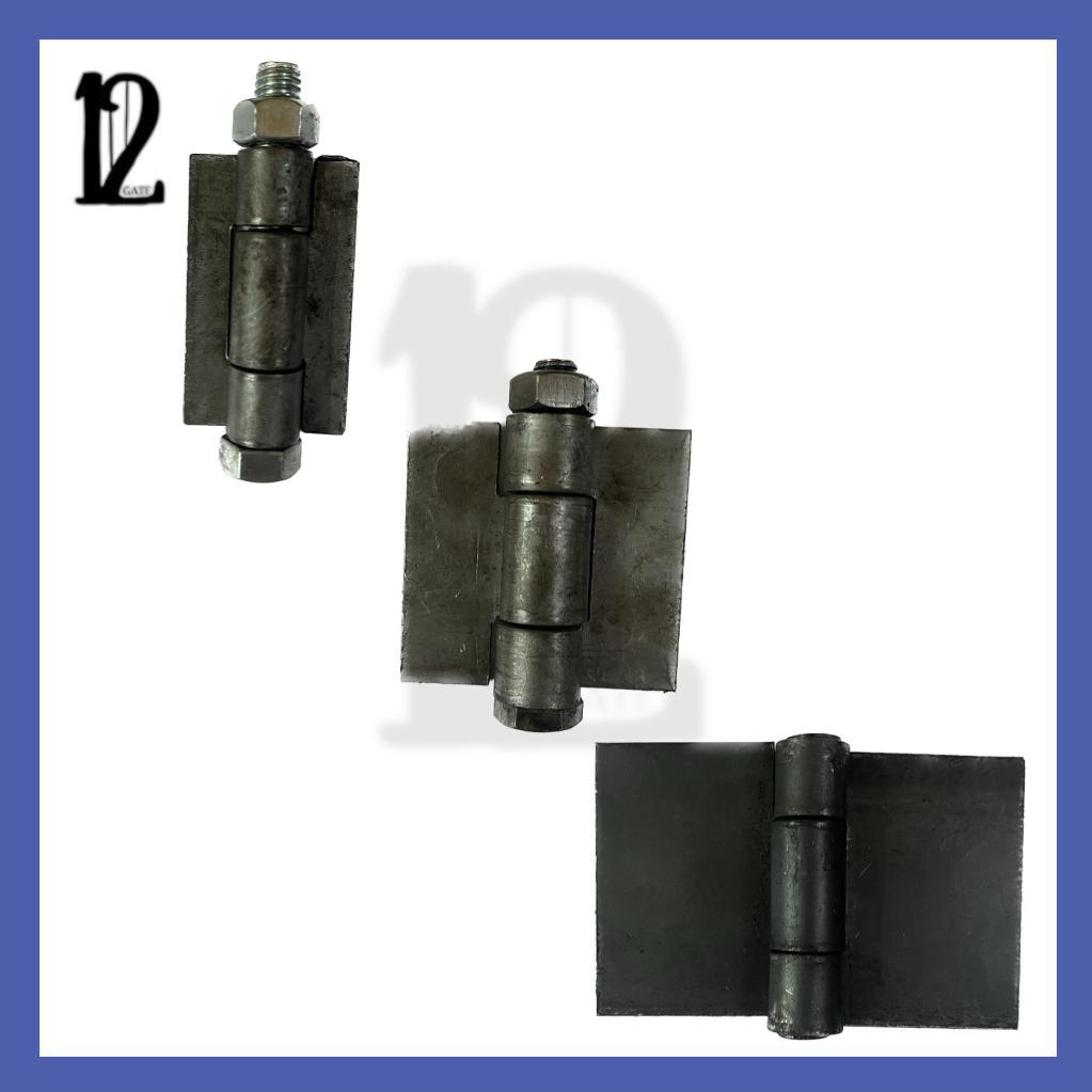 FLAG HINGES / PINTU PAGAR ENGSEL BESI / STEEL IRON GATE HINGE / WELDING ...