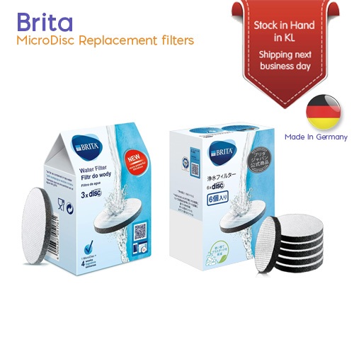 BRITA MicroDisc Replacement filter discs for Fill&Go and Filter Bottles