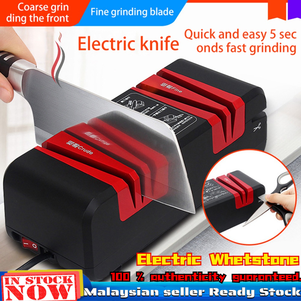 4-Stage Knives Sharpener Manual Electric Cutter Sharpeners Electric ...