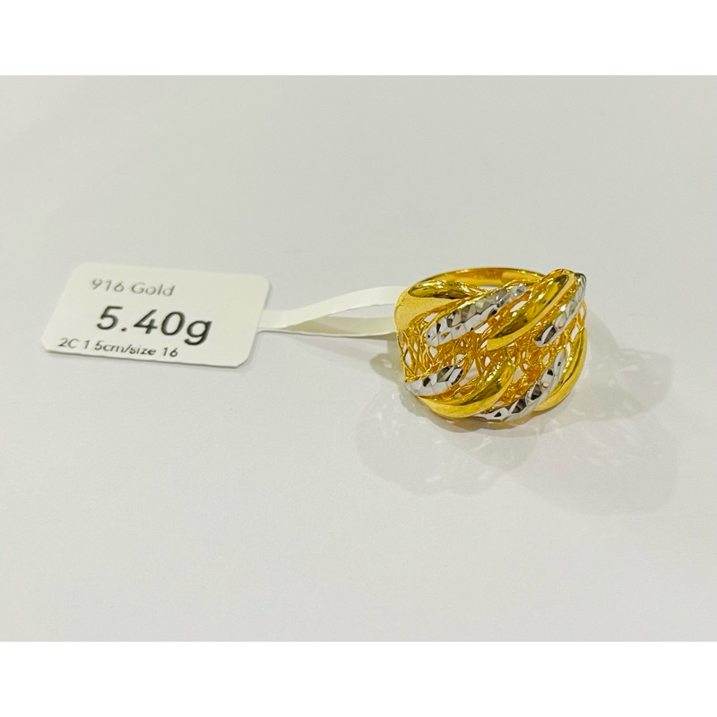 Youloong Cincin design Adira trending/new arrival EMAS916 | Shopee Malaysia