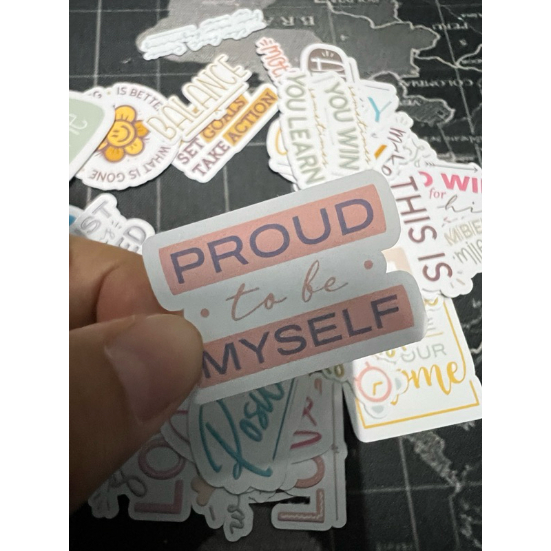 30pcs Sticker English Motivation for Journal or Diary planning ready ...