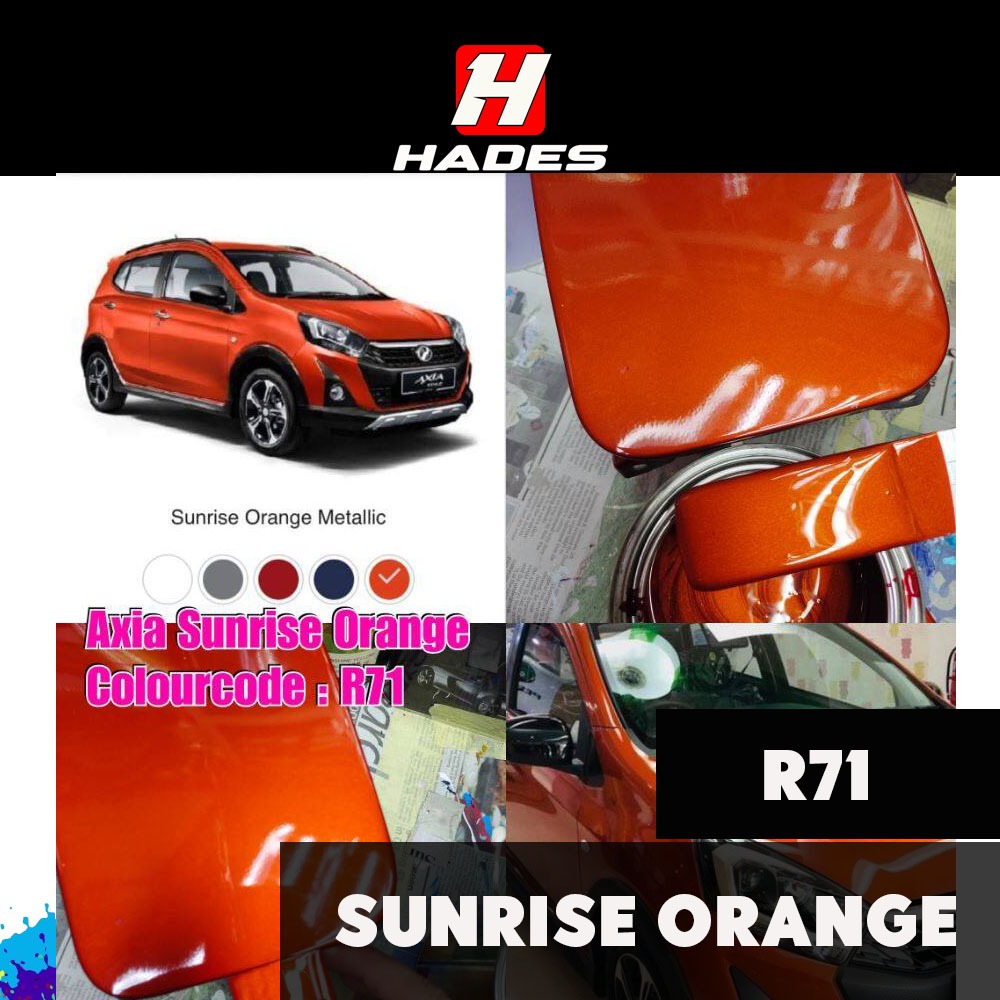 Hades PERODUA AXIA AIKKA R71 Aerosol Spray 400ml Aikka Paint Similar ...