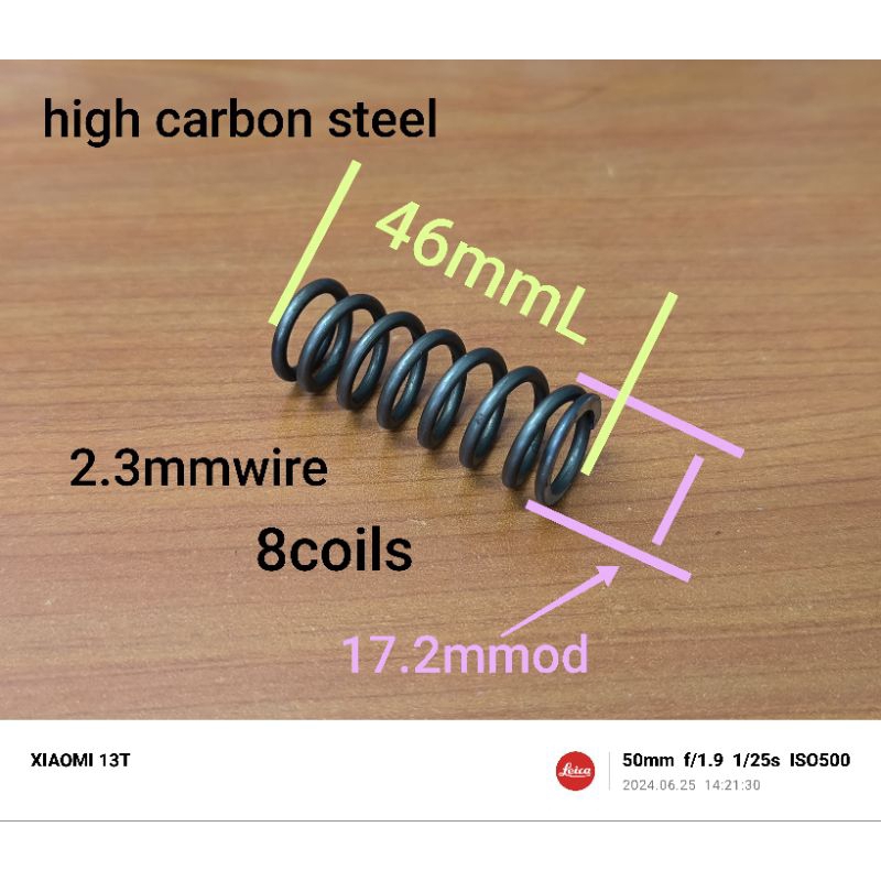 compression spring (high carbon steel) | Shopee Malaysia