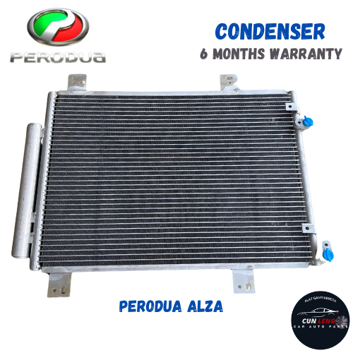 PERODUA ALZA 2009-2018 AIRCOND CONDENSER WITH RECEIVER DRIER | Shopee ...