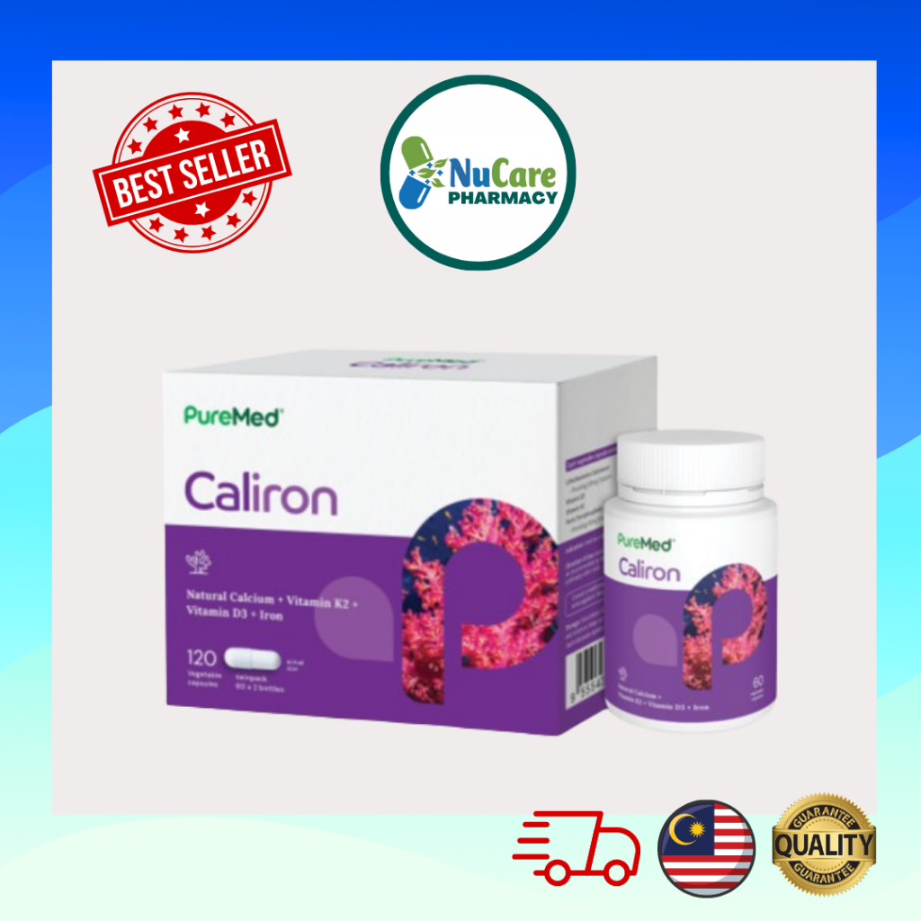 PUREMED CALIRON (CALCIUM+VITAMIN D3) | Shopee Malaysia