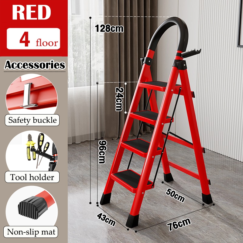 Upgrade 3 in 1 Folding Ladder & Clothes Drying Rack ladder Heavy Duty ...