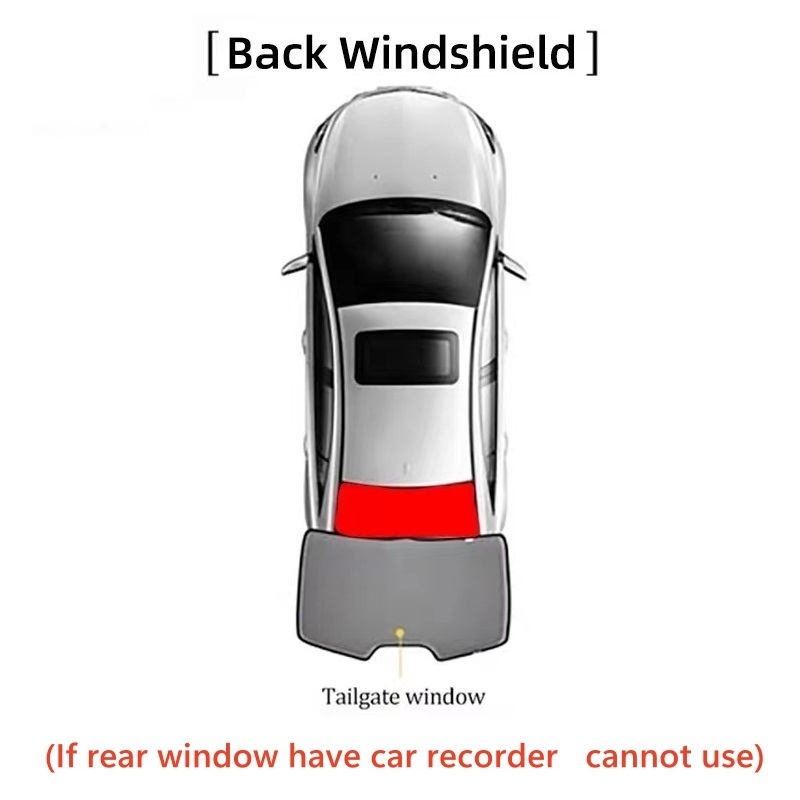 Car Rear Windscreen Car Sunshade Proton Perodua Myvi Axia Viva Alza ...