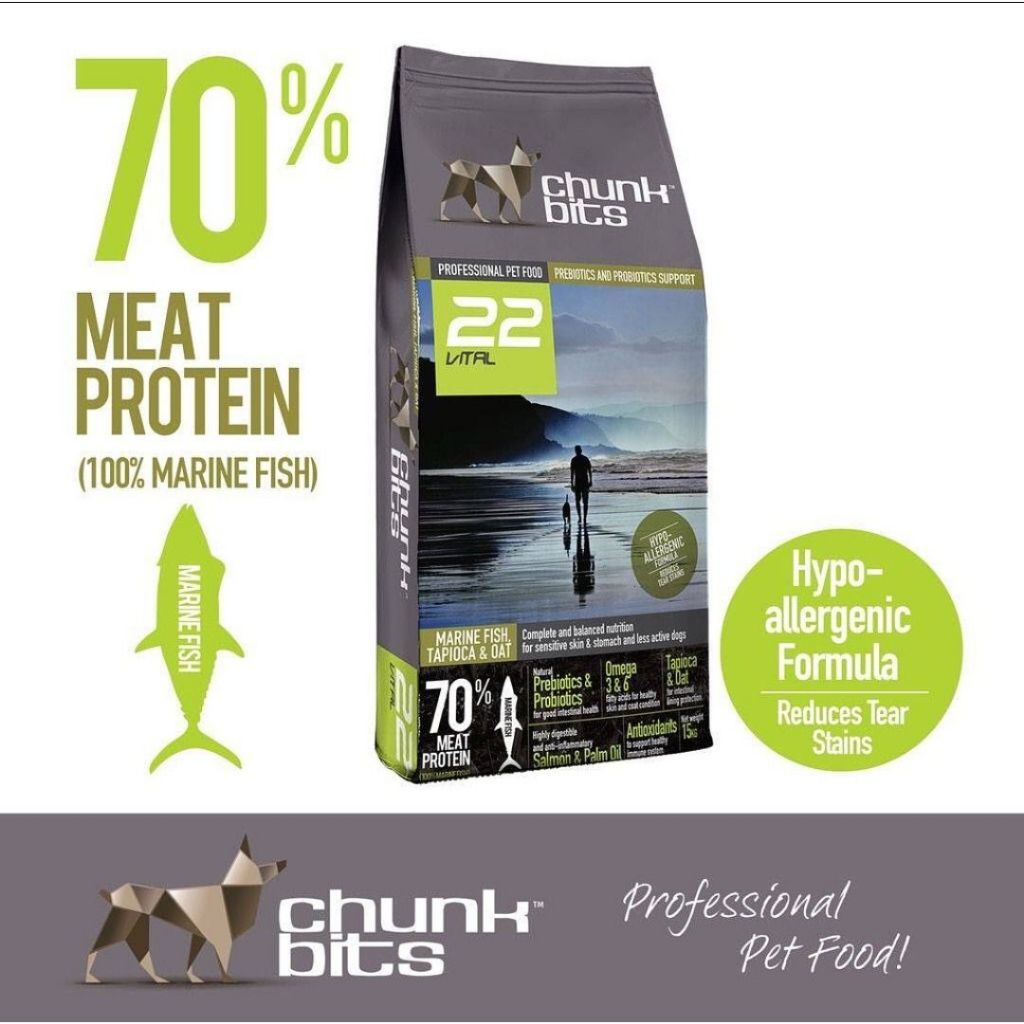 CHUNKBITS ORIGINAL PACKING DOG FOOD 4KG | Shopee Malaysia