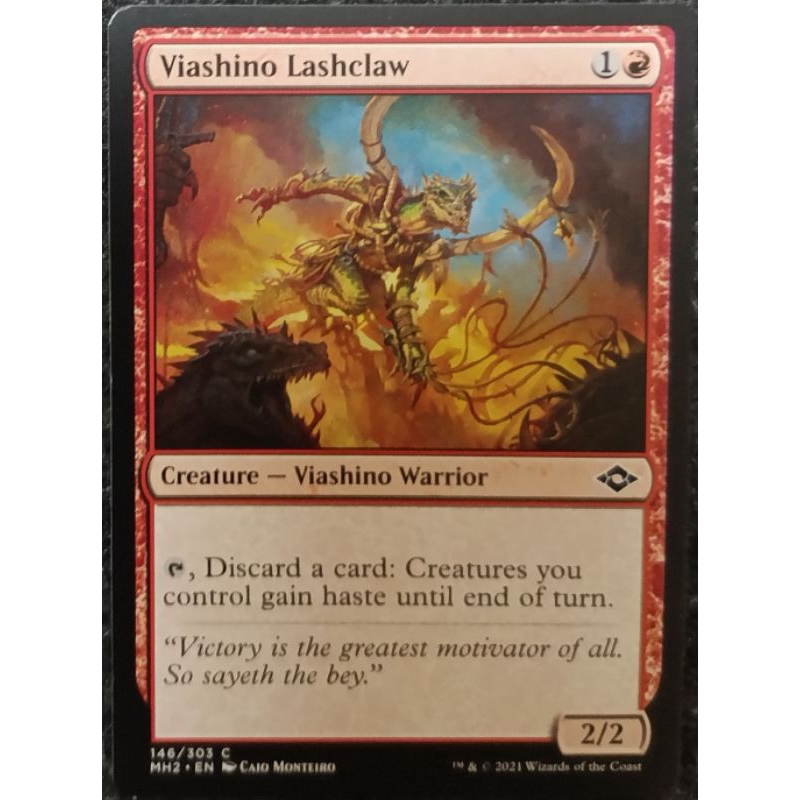 Magic The Gathering : Viashino Lashclaw Common Modern Horizons 2 card ...