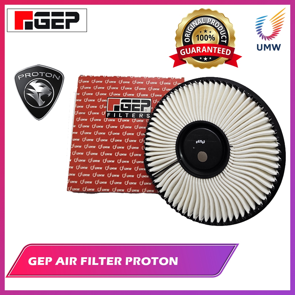 Air Filter Proton GEP UMW (Proton Saga, Proton Waja, Proton Gen 2 ...