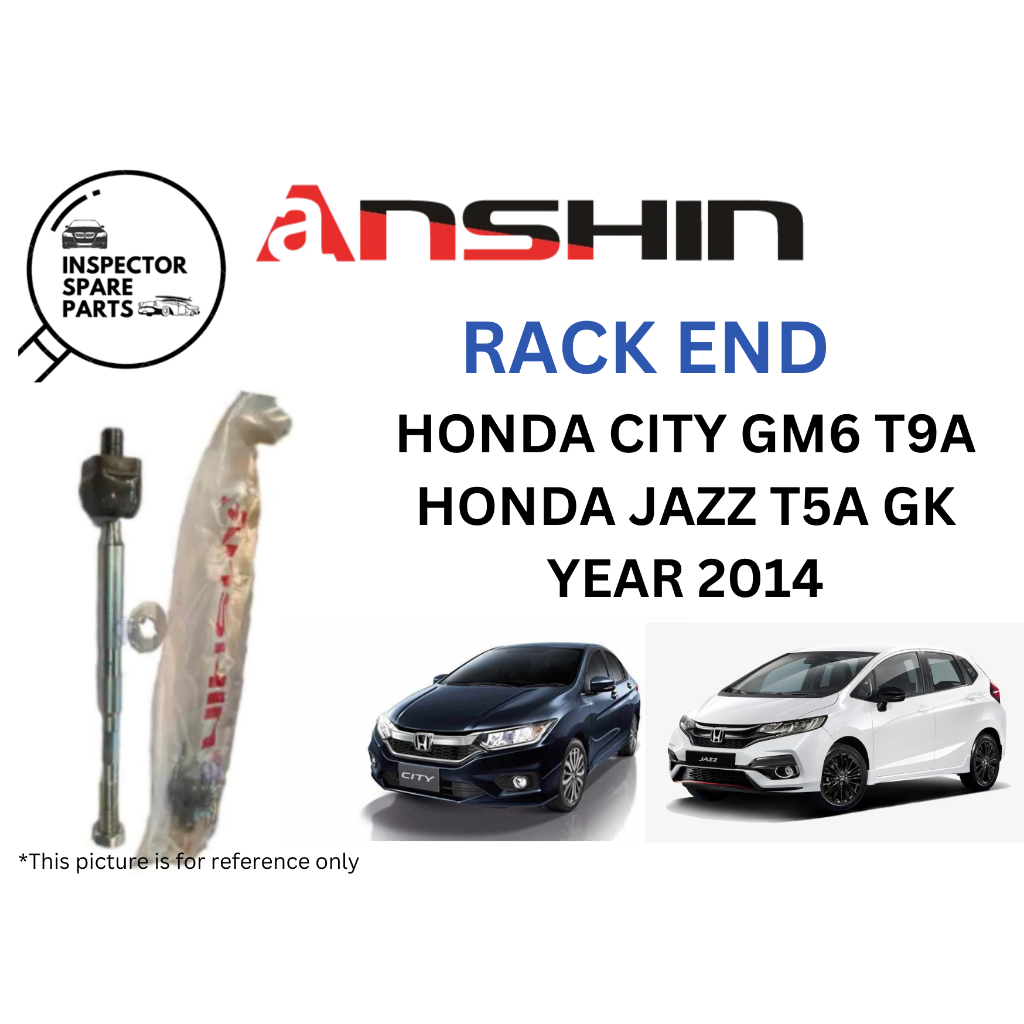 ANSHIN JAPAN QUALITY HONDA CITY T9A GM6 JAZZ T5A GK YEAR 2014 RACK END ...