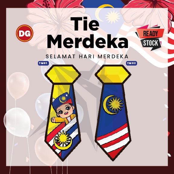 Merdeka TIE Kertas Keras 2024 | Shopee Malaysia