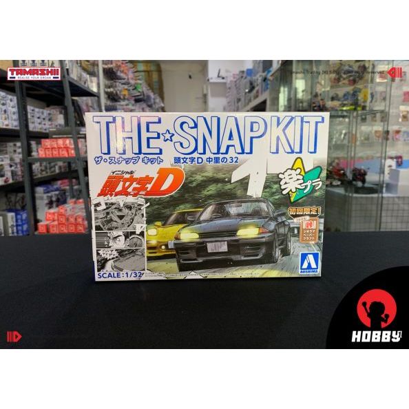 Aoshima The Snap Kit Initial D Nakazato`s 32 (Scale 1/32) | Shopee Malaysia