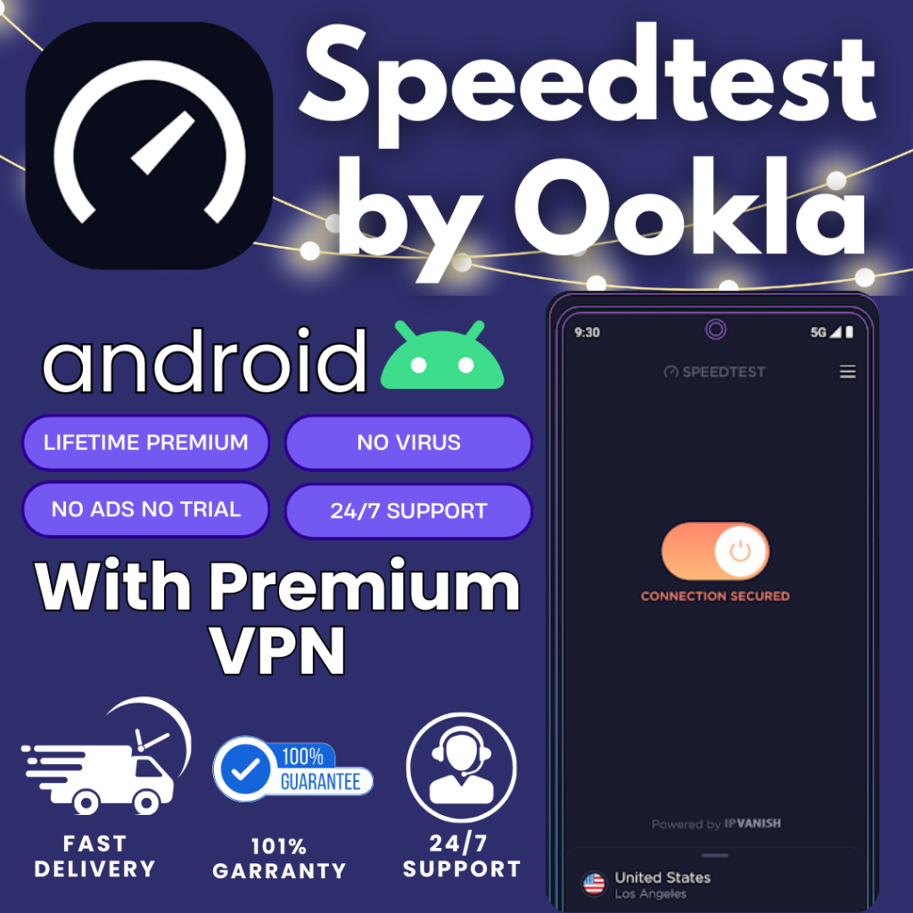 Speedtest by Ookla Pro v5.4.3 (Premium Unlocked) Latest Version