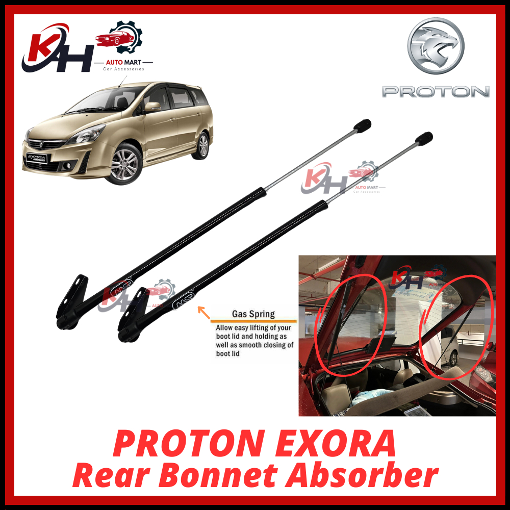 PROTON EXORA /EXORA BOLD Rear Bonnet Absorber Trunk Damper Gas Spring ...