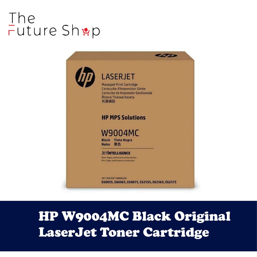 HP W9004MC High Yield Black Managed Original LaserJet Toner Cartridge ...