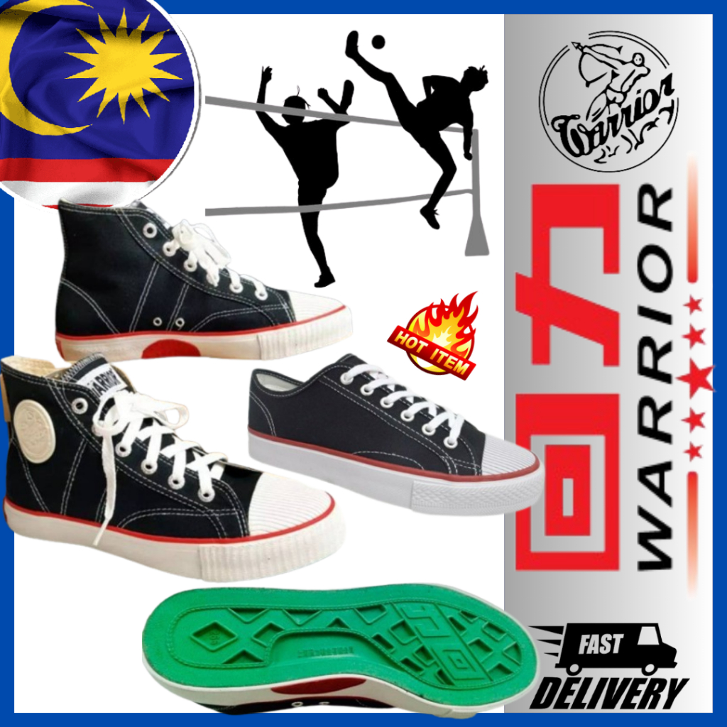 WARRIOR / Kasut Takraw Warrior / Kasut Sepak Takraw / Kasut Nanyang ...