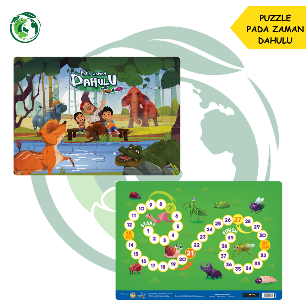 TOAD BOOKS : PUZZLE SIZE A3 PADA ZAMAN DAHULU - PUZN PZD | Shopee Malaysia