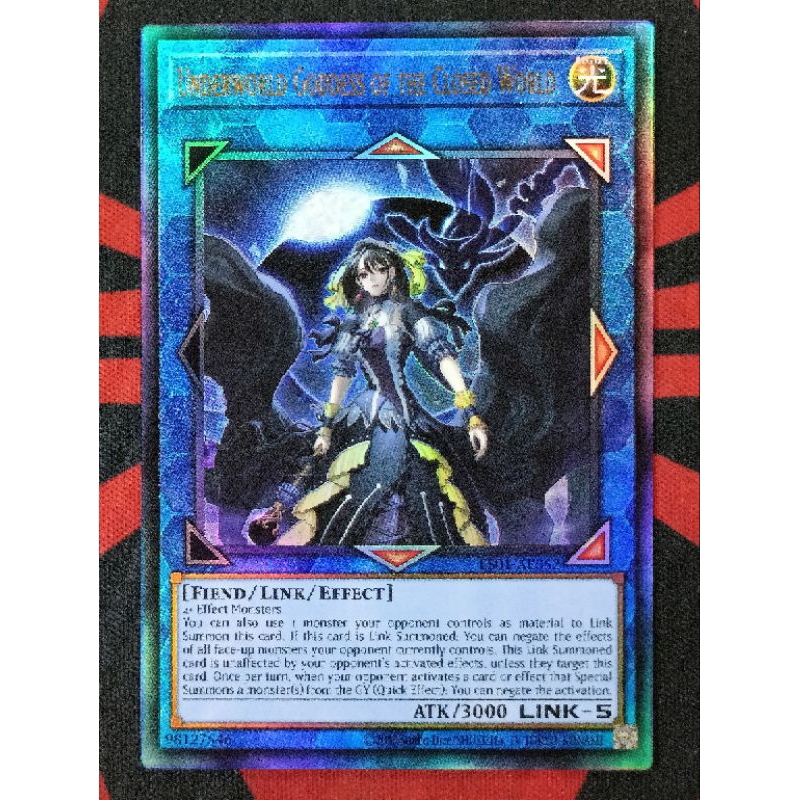 Underworld Goddess of the Closed World MP22-028 Secret Rare EN NM