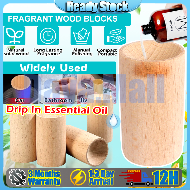 Aroma Wood Diffuser Essential Oil Diffuser for Aromatherapy Cylinder ...