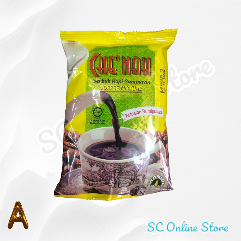 Serbuk Kopi Che Nah (Hijau & Kuning) | Coffee Powder | SC017| SC Store ...