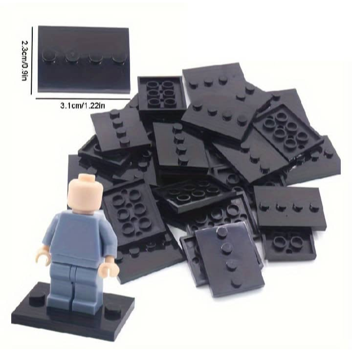 Building block base plate base plate × particles minifigures