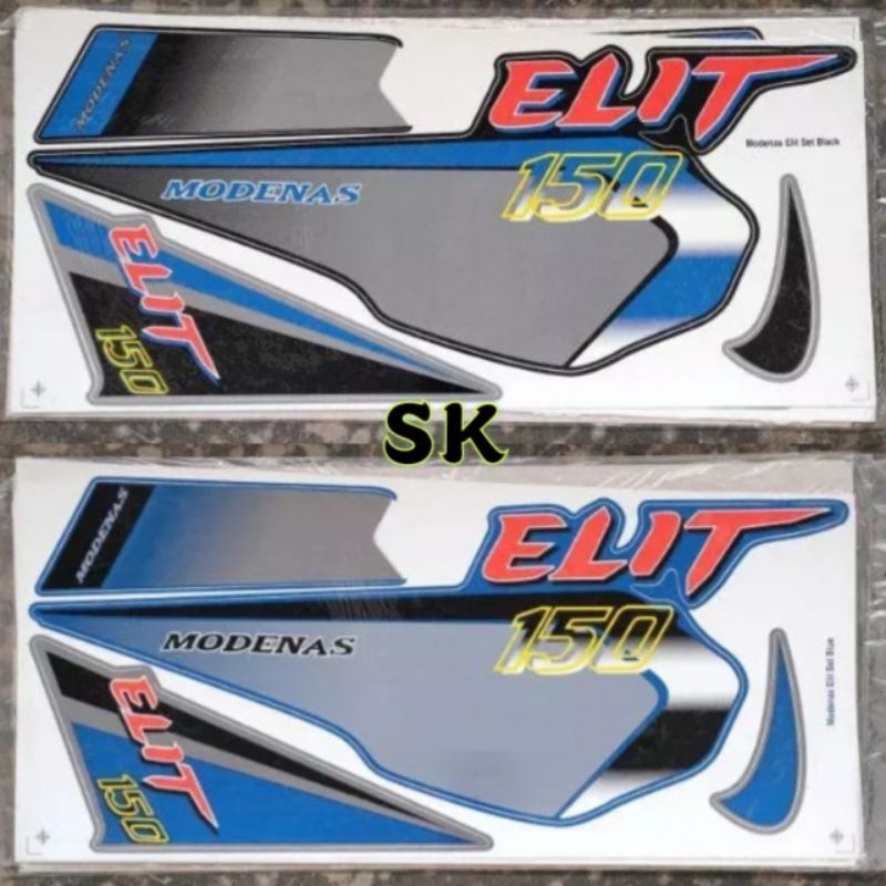 MODENAS ELIT150 ELIT 150 (1) STRIPE BODY STICKER STIKER (READY STOCK ...